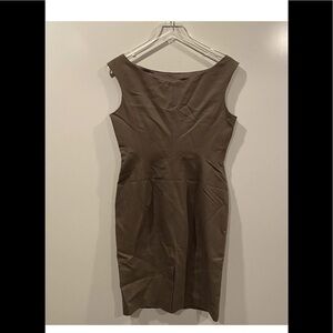 LK Bennett Brown Sheath Dress Career Women’s Size 8 (175)‎